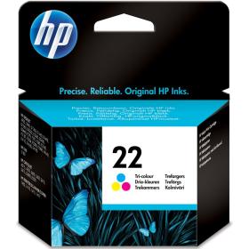 HP 22 Inkcartridge Three Colours Standard Capacity 5ml