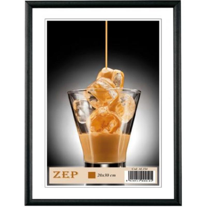 Zep Aluminium Photo Frame AL1B1 Black 10x15cm