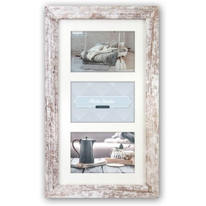 Zep Wooden Collage V23136 Nelson 6 3Q White Wash 3 Photos