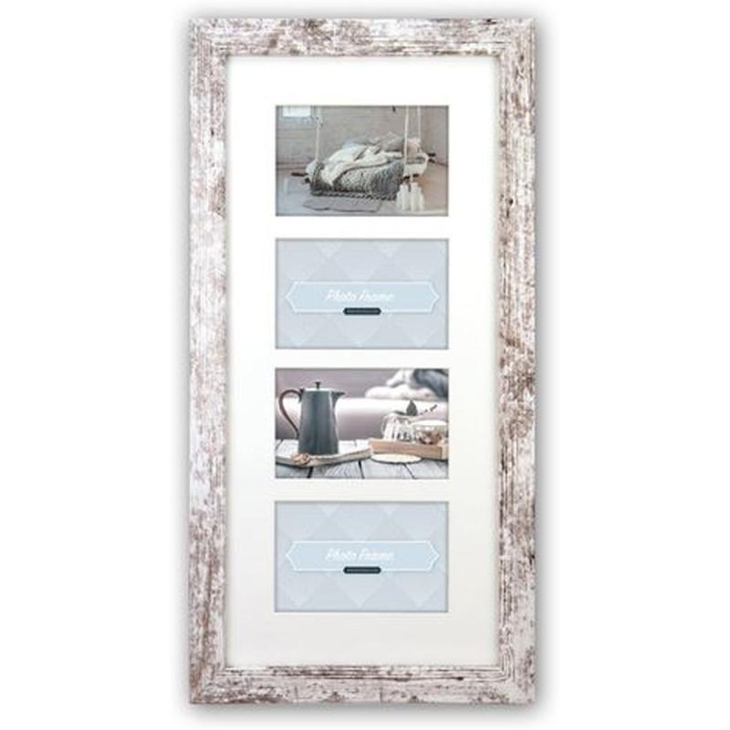 Zep Wooden Collage V24106 Nelson 6 4Q White Wash 4 Photos