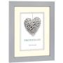 Zep Wooden Photo Frame V32462 Regent 2 Grey 7x10 / 10x15cm