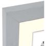 Zep Wooden Photo Frame V32462 Regent 2 Grey 7x10 / 10x15cm