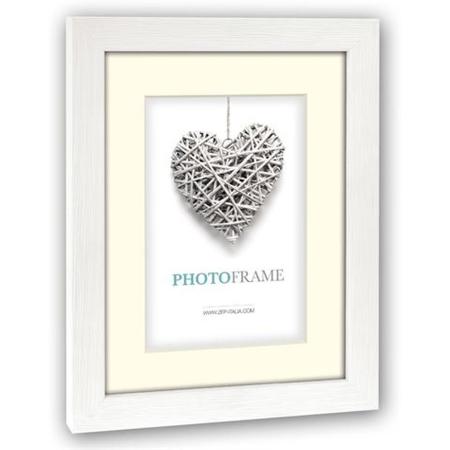 Zep Wooden Photo Frame V32574 Regent 4 White 9x13 / 13x18cm