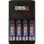 Desq Battery Charger Overnight w/ Ready 4 Use BATT.2300MAH