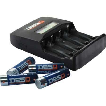 Desq Inteligent Fast Charger w/ Ready 4 Use Batt + 12V