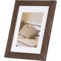 Henzo Driftwood 18x24 Dark Brown