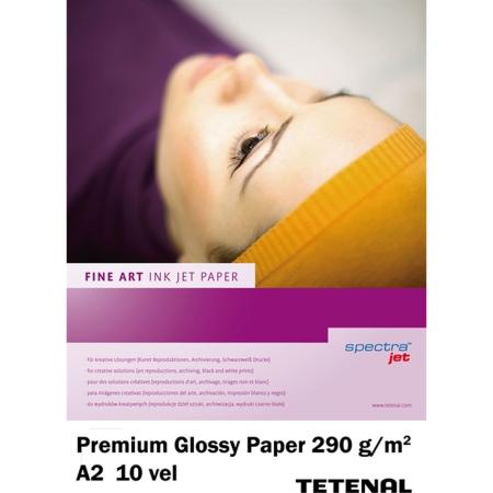 Tetenal 290 Gram Premium Glossy Paper A2 10 Sheets Fine Art