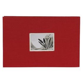 Dörr Unitex Book Bound Album Screwed 19x14cm Red