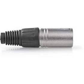 Nedis XLR-Connector XLR 5-PINS M 10 Pieces Metal