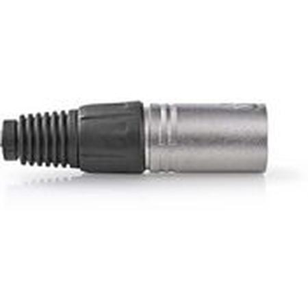 Nedis XLR-Connector XLR 5-PINS M 10 Pieces Metal