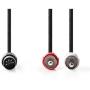 Nedis DIN-Audio Cable DIN 5-PINS M-2X RCA M 1.0m BK