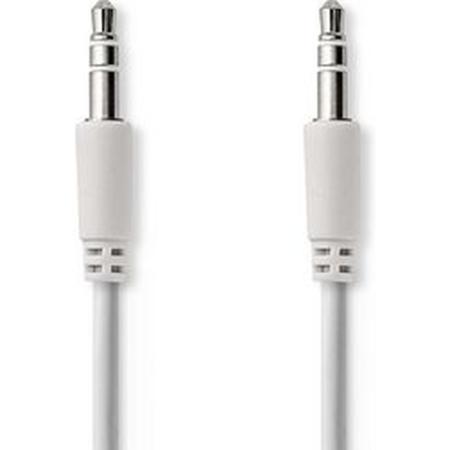 Nedis Stereo-Audio Cable Spiral 3.5mm M-3.5mm M 1.0m WH
