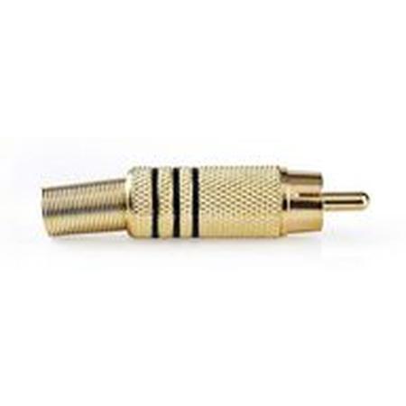 Nedis RCA-Connector RCA M-10 Pieces BK