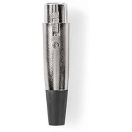 Nedis XLR-Connector XLR 3-PINS F 25 Pieces Metal