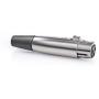 Nedis XLR-Connector XLR 3-PINS F 25 Pieces Metal