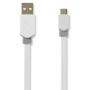 Nedis USB 2.0-CABLE Plat A M - Micro-B M 1.0m WH