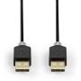 Nedis Cable USB 2.0 A M - A M 2.0m GY