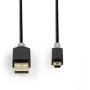 Nedis Cable USB 2.0 A M - Mini 5-PINS M 2.0m GY
