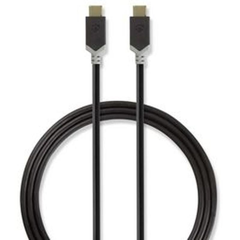 Nedis USB 3.1 Cable (GEN1) Type-C M - Type-C M 1.0m GY