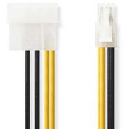 Nedis Interne Power Cable P4M-MOLEX M 0.15m Diverse