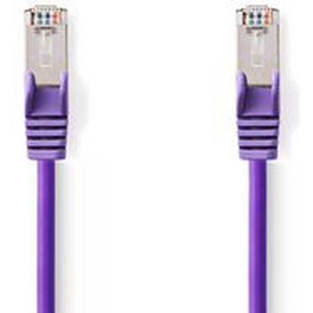 Nedis CAT5e SF/UTP-Network Cable RJ45M-RJ45M 5.0m Purple