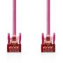 Nedis CAT6 S/FTP-Network Cable RJ45M-RJ45M 15m Pink