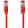 Nedis CAT6 S/FTP-Network Cable RJ45M-RJ45M 15m Red