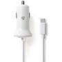 Nedis Auto-Charger 2.4 A Vaste Cable Micro-USB WH