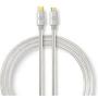 Nedis Cable USB 2.0 Type-C M - Micro-B M 2.0m Aluminium