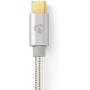 Nedis USB 3.1 Cable (GEN1) Type-C M - Type-C M 1m Aluminium