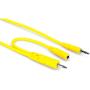 Hosa CMM545Y Hopscotch Patch Cables 3.5mm TS