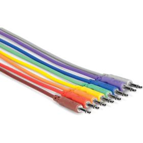 Hosa CMM - 890 Unbalanced Patch Cables 3.5mm TS To Same 3 FT