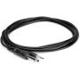 Hosa CMP-110 Mono Interconnect 1/4 In TS To 3.5mm TRS 10 FT