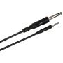 Hosa CMP-110 Mono Interconnect 1/4 In TS To 3.5mm TRS 10 FT