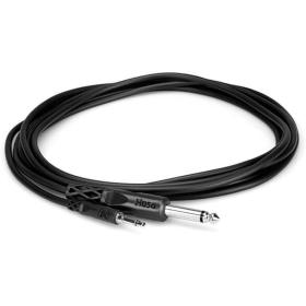 Hosa CMP-305 Mono Interconnect 3.5mm TS To 1/4 In TS 5 FT