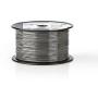 Nedis Microphone Cable 2X 0.125MM² 100m Rol Grey