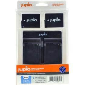 Jupio Kit: 2X Battery DMW-BLC12E + USB Duo Charger