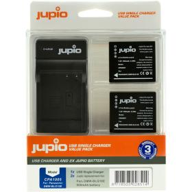 Jupio Kit: 2X Battery DMW-BLG10 + USB Single Charger