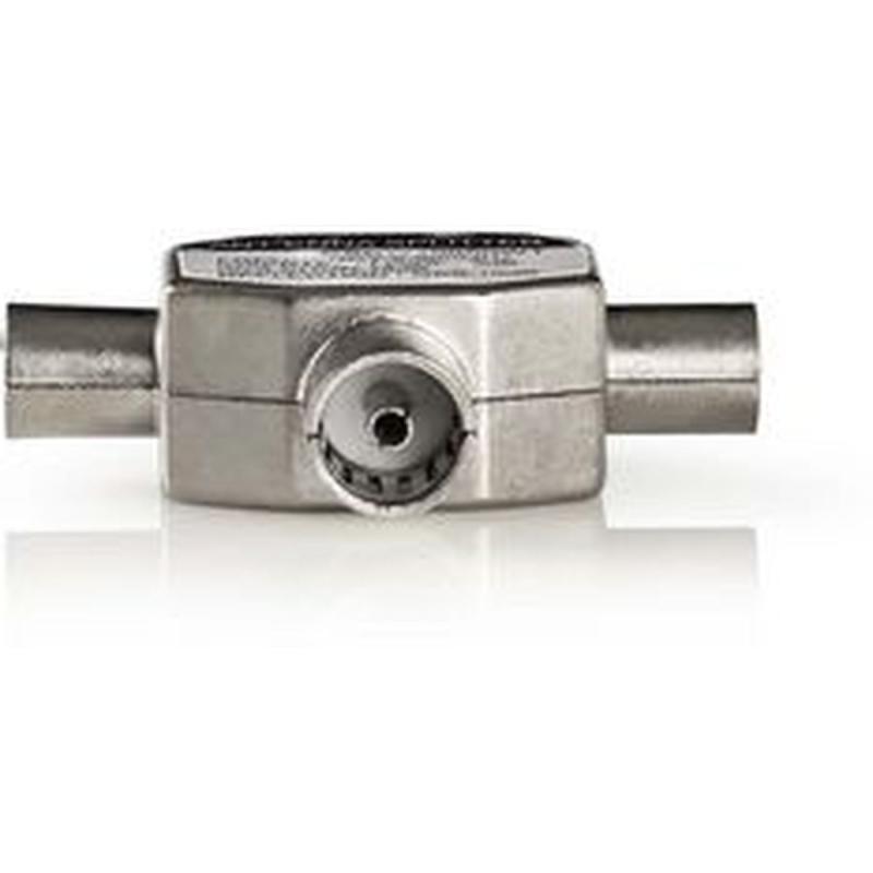 Nedis Adapter Coax 2X IEC (Coax) M - IEC (Coax) F