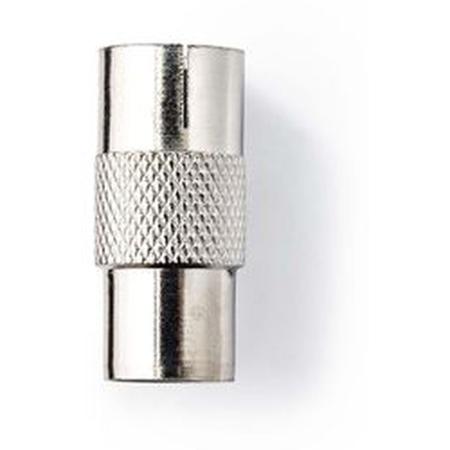 Nedis Coaxadapter IEC (Coax) M-IEC (Coax) F Metal