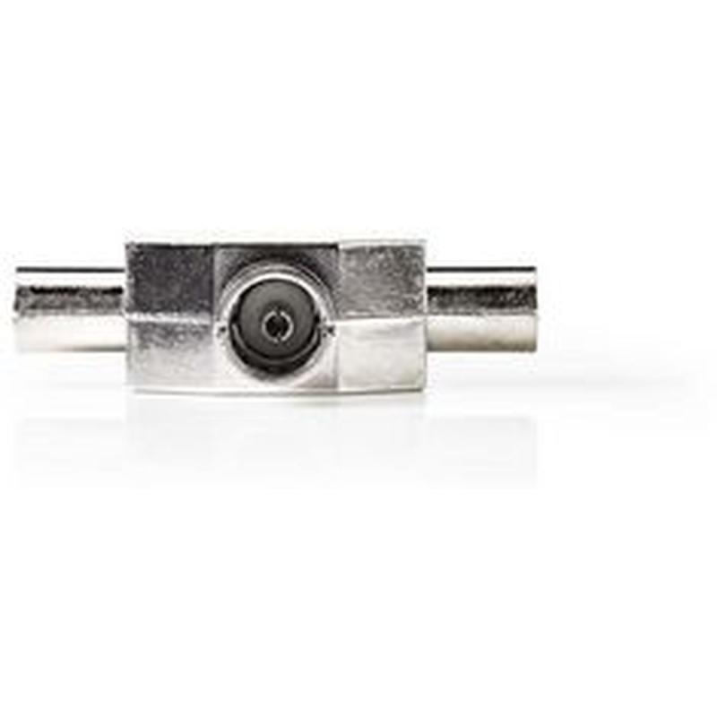 Nedis Coax Splitter 2X IEC (Coax) M-IEC (Coax) F Metal