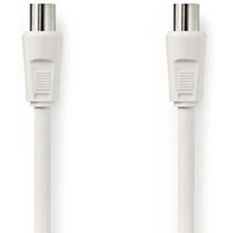 Nedis Coaxial Cable 90dB IEC (Coax) M-IEC (Coax) F 1.5m WH