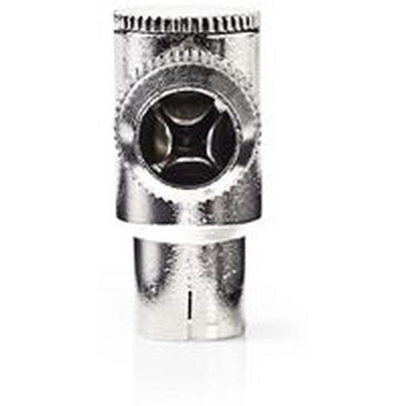Nedis IEC (Coax)-Connector Haaks F-2 Pieces Metal