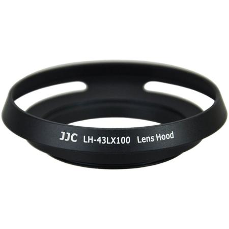 JJC Panasonic Lens Hood LH-43LX100 Black