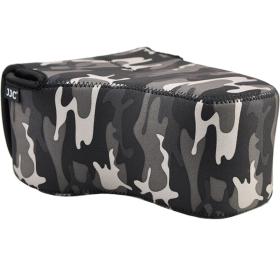 JJC OC-MC3GR Neoprene Camera Cover - Camouflage Grey