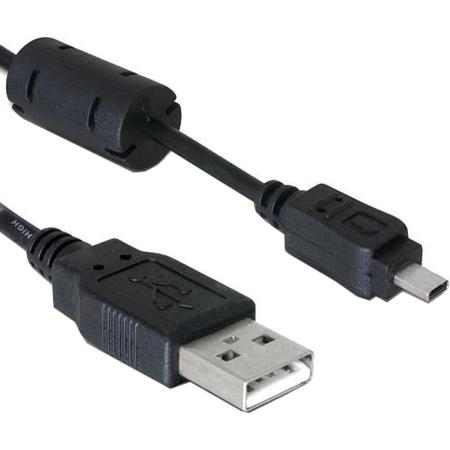 Caruba USB 2.0 A Male - Mini Male 8-PIN UC-E6 Nikon 2 Meter