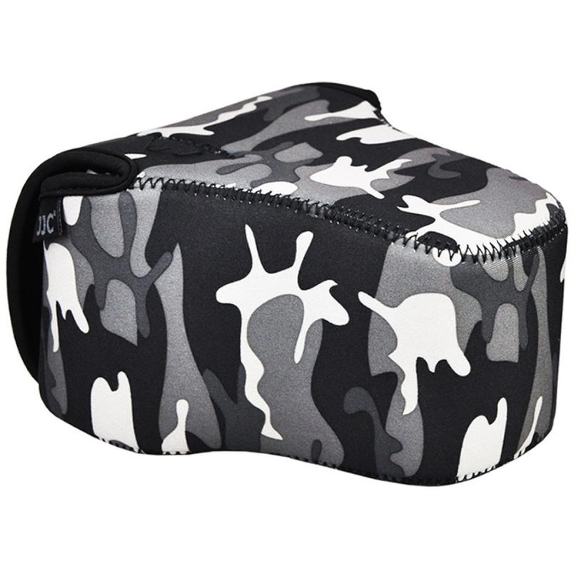 JJC OC-MC0GR Neoprene Camera Cover - Camouflage Grey