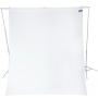 Westcott Wrinkle-Resistant 2,7 x 3m High-Key White Backdrop