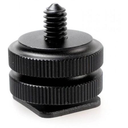 Caruba Hot Shoe Adapter - Universal For 1/4&amp;quot; Male