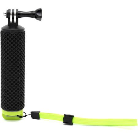 Caruba Padded Floating Handgrip GoPro Mount (Black/Green)
